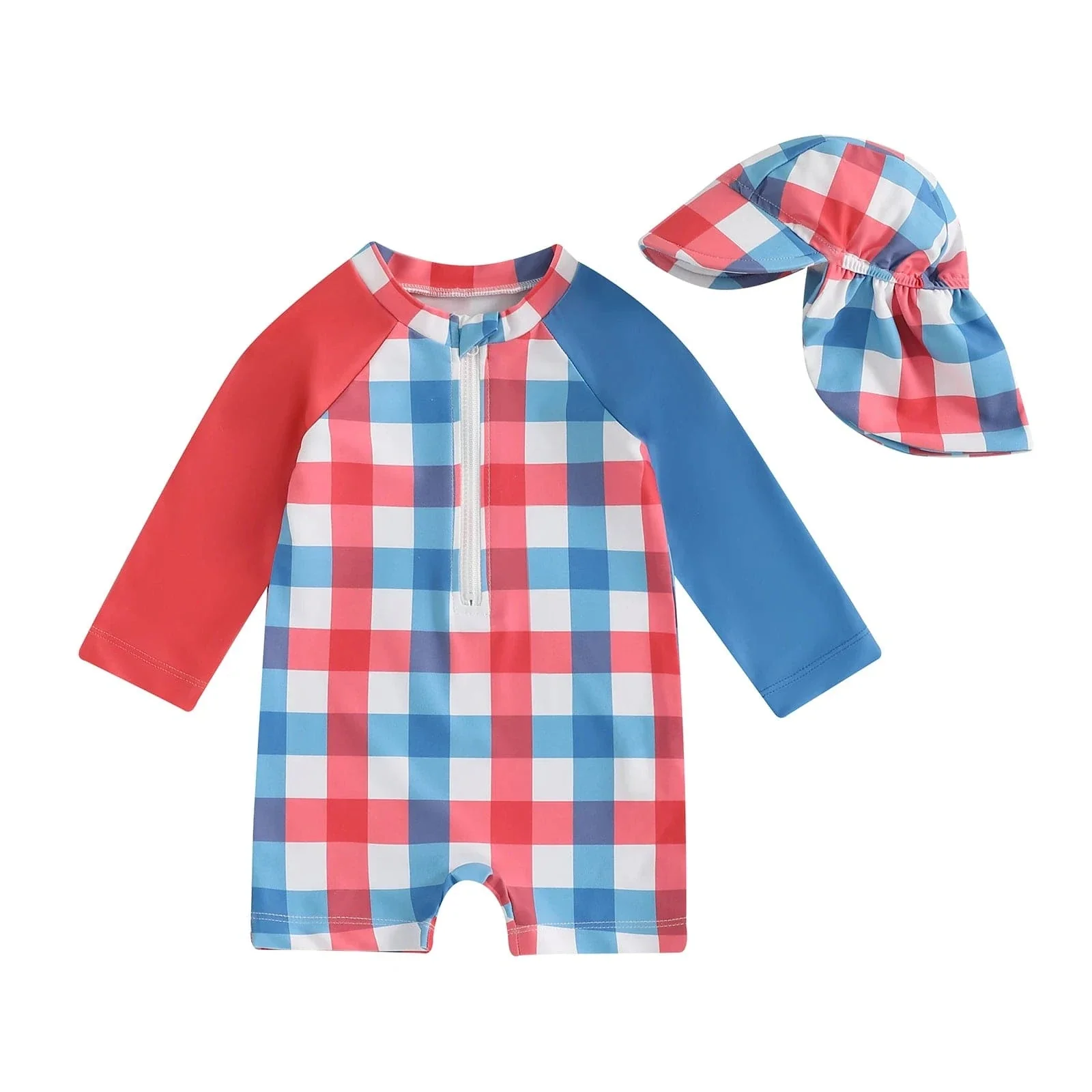 Boy Rash Guard Swimsuit - Image 8