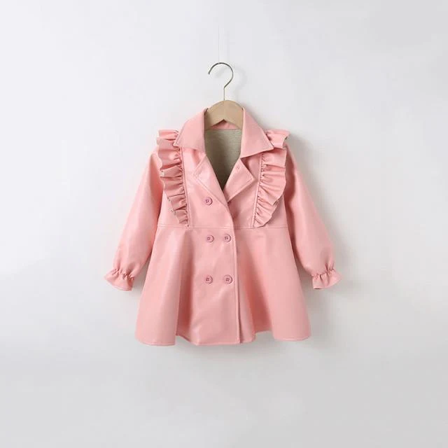 Fashionable Faux Leather Jacket - Image 4