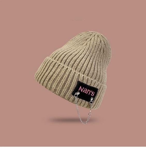 Kid's Knitted Beanie Hat - Image 4