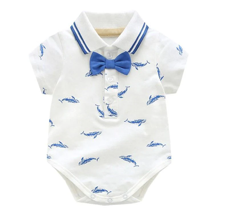 Shark Print Bodysuit Outfit - Image 7