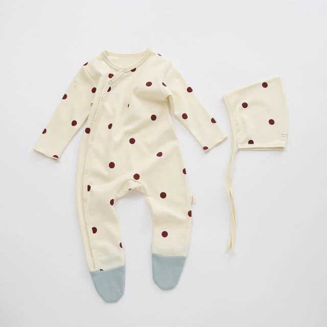 Vintage Baby Romper and Hat Set - Image 6