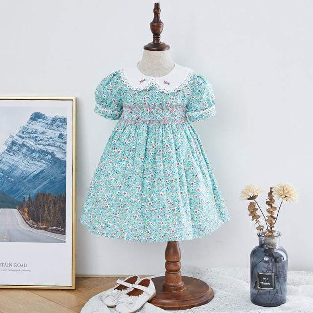 Vintage Floral Smock Dress - Image 3
